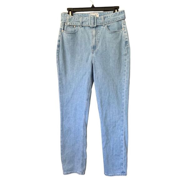 Paige Carrot Leg High‎ Rise Paperbag Waist Jean in Cheyne Size 27 - Picture 4 of 12